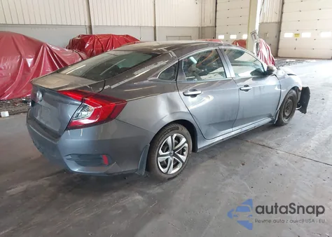 2018 Honda Civic Lx из США, поврежденный, VIN 2HGFC2F54JH511869